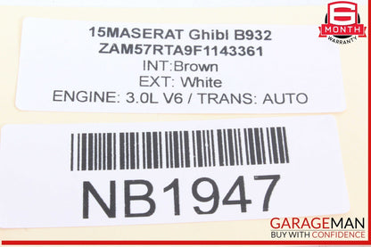 14-22 Maserati Ghibli M157 Dashboard AC A/C Air Vent Left Driver Side OEM