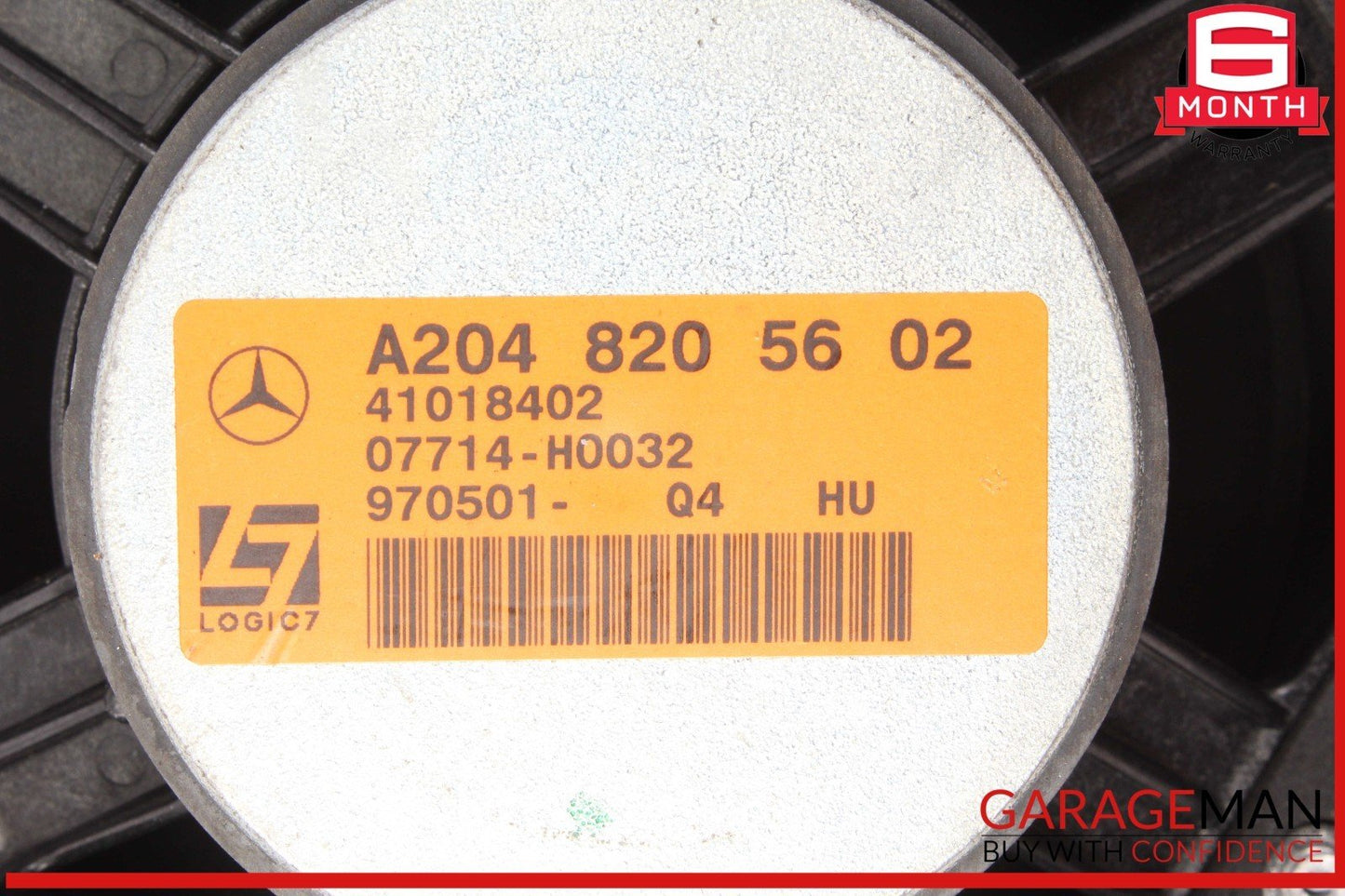 08-18 Mercedes W204 C250 CGI Rear Left or Right Door Speaker 2048205602 OEM