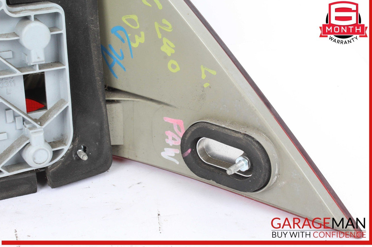 01-04 Mercedes W203 C32 AMG C230 C320 Rear Left Driver Side Tail Light Lamp OEM
