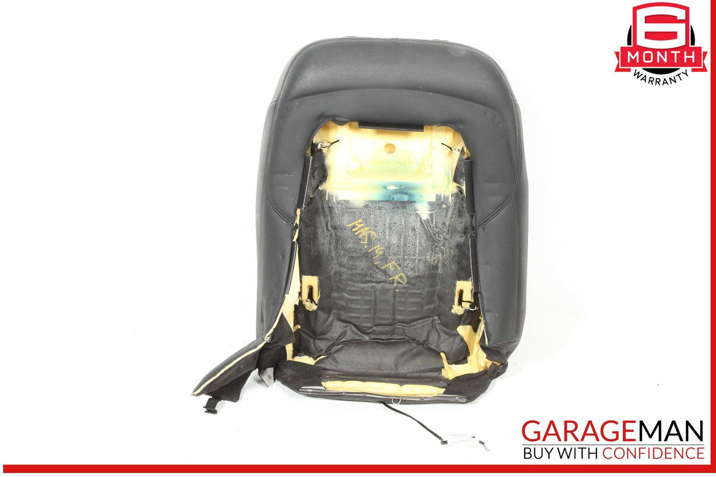 14-17 Maserati Ghibli M157 Front Right Top Upper Seat Cushion Black OEM