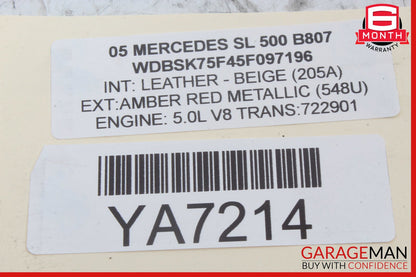03-06 Mercedes W210 E500 CLK500 ECU Engine Control Module Unit 1131537679 OEM