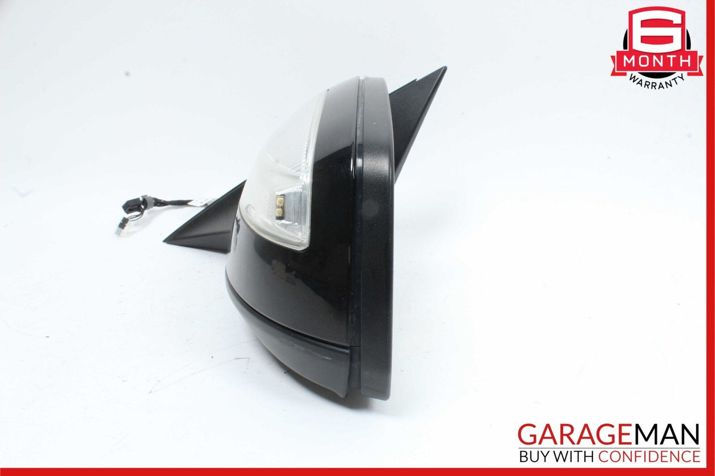 08-09 Mercedes W204 C300 4MATIC Front Left Side Mirror Rear View Door Black