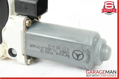 03-09 Mercedes W211 E350 Rear Right Passenger Side Door Window Regulator Motor