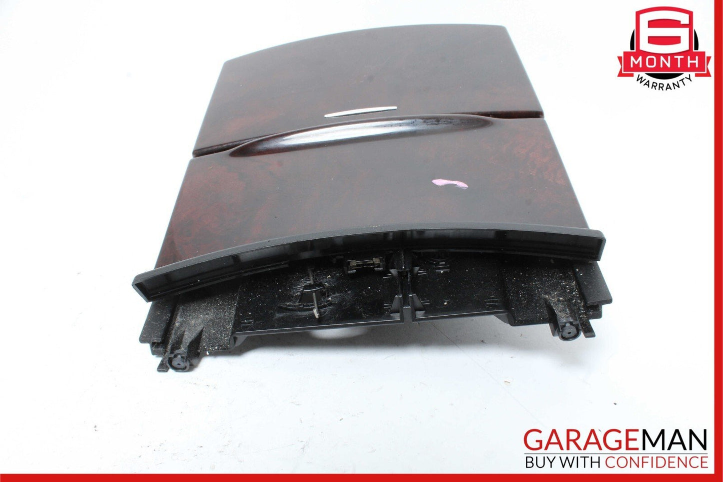 10-13 Mercedes W221 S550 Ash Tray Ashtray Lighter Cup Holder Trim Assembly Wood
