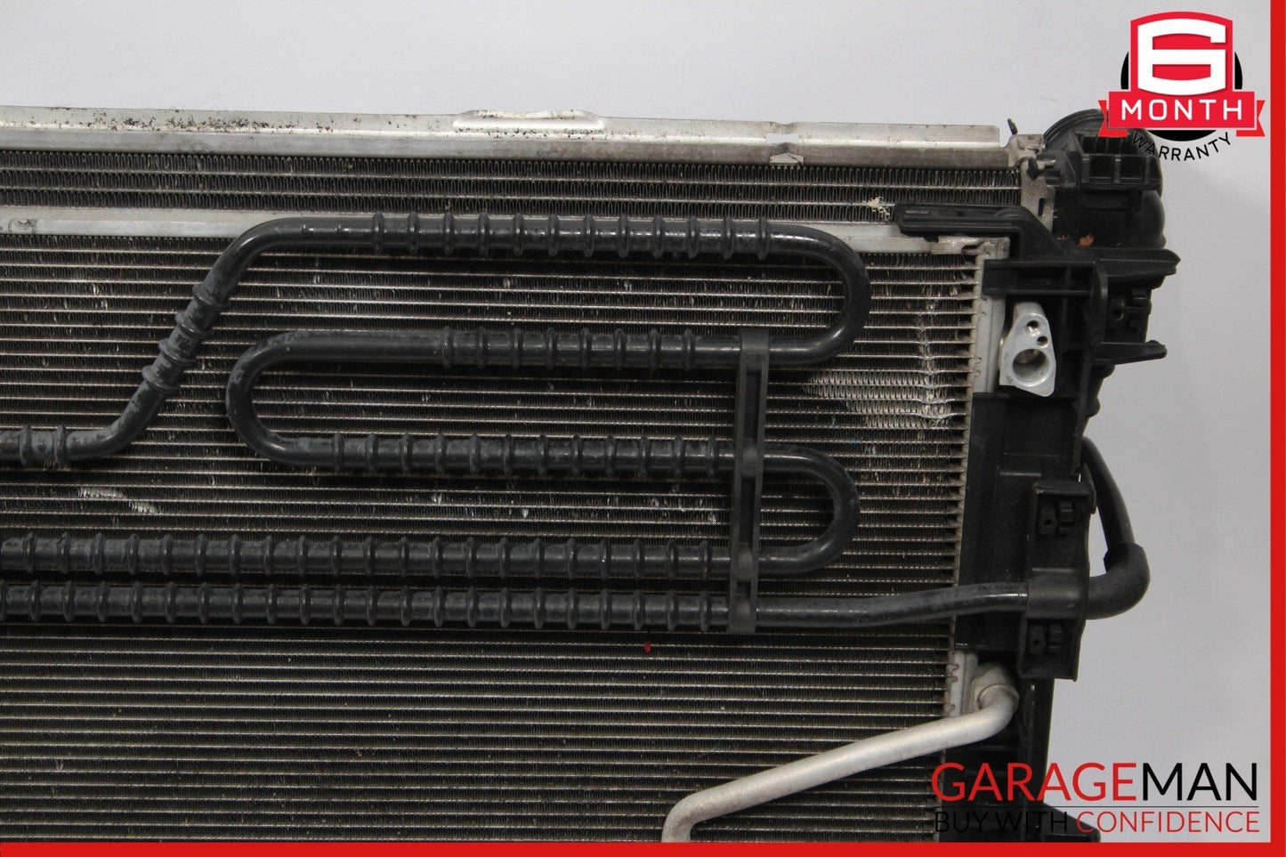 08-15 Mercedes SLK250 C250 Engine Radiator AC A/C Air Condenser Oil Cooler Assy