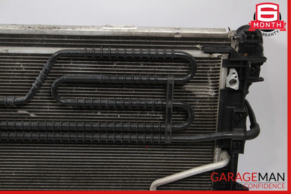 08-15 Mercedes SLK250 C250 Engine Radiator AC A/C Air Condenser Oil Cooler Assy