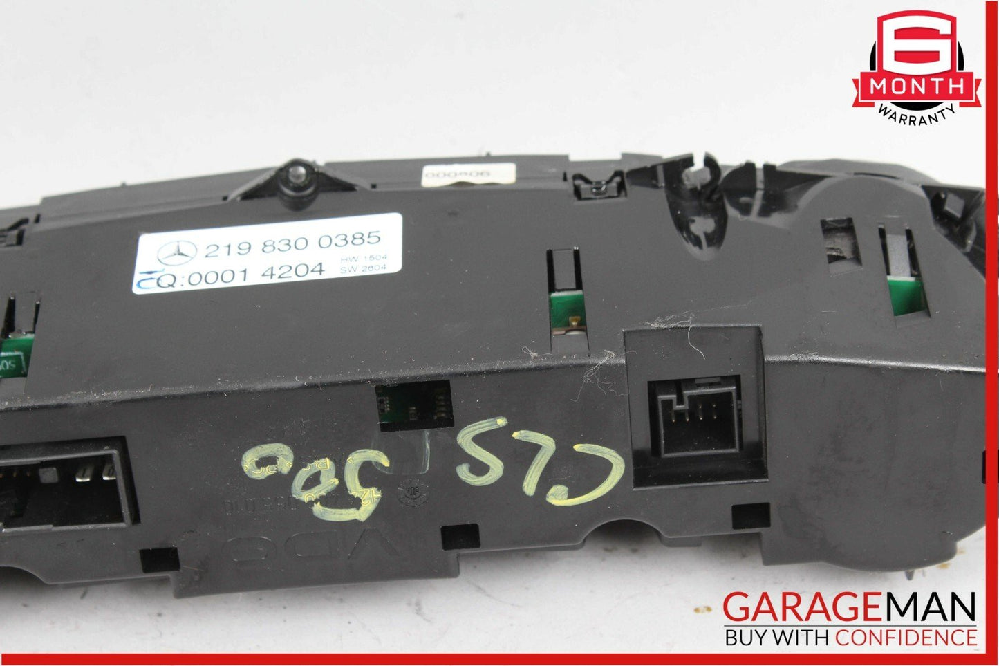 06-11 Mercedes W219 CLS500 CLS350 CLS55 AMG A/C AC Heater Climate Control Switch