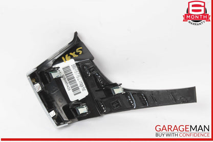 14-18 BMW X5 X6 Left Driver Side Dashboard Bezel Molding Trim Cover Black OEM