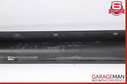 08-14 Mercedes W204 C300 AMG Sport Left Driver Side Skirt Rocker Panel Black OEM