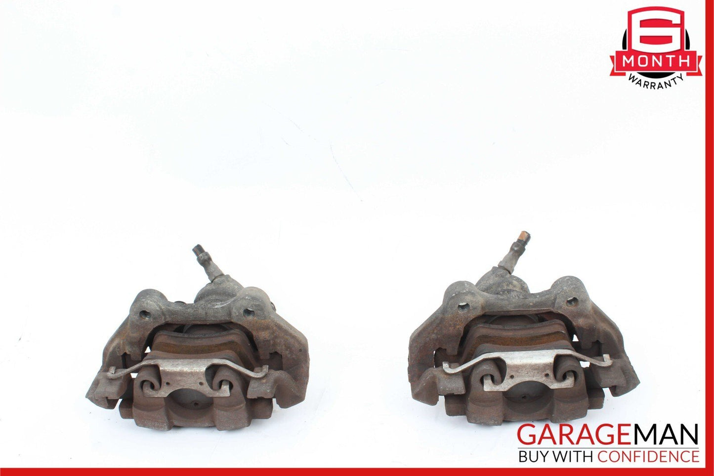 07-11 Mercedes W211 E350 E550 Rear Left & Right Brake Caliper Calipers Set OEM