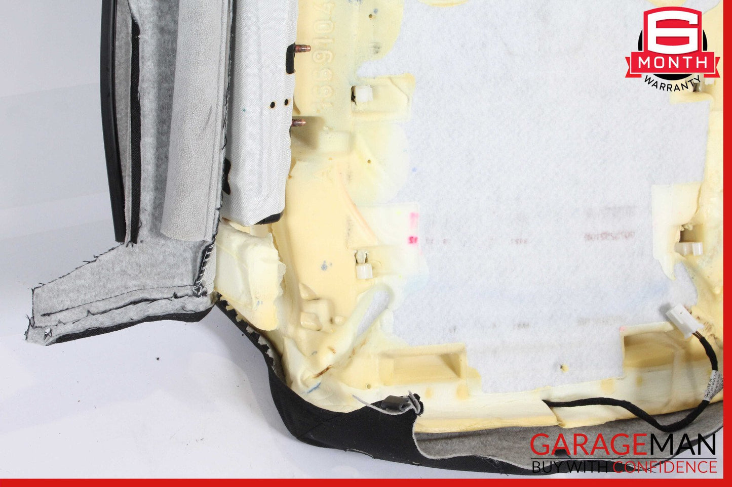 13-16 Mercedes X166 GL450 Front Left Top Upper Seat Cushion Black OEM