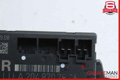 08-18 Mercedes W204 C300 C350 CLS500 Rear Right Side Door Control Module Unit