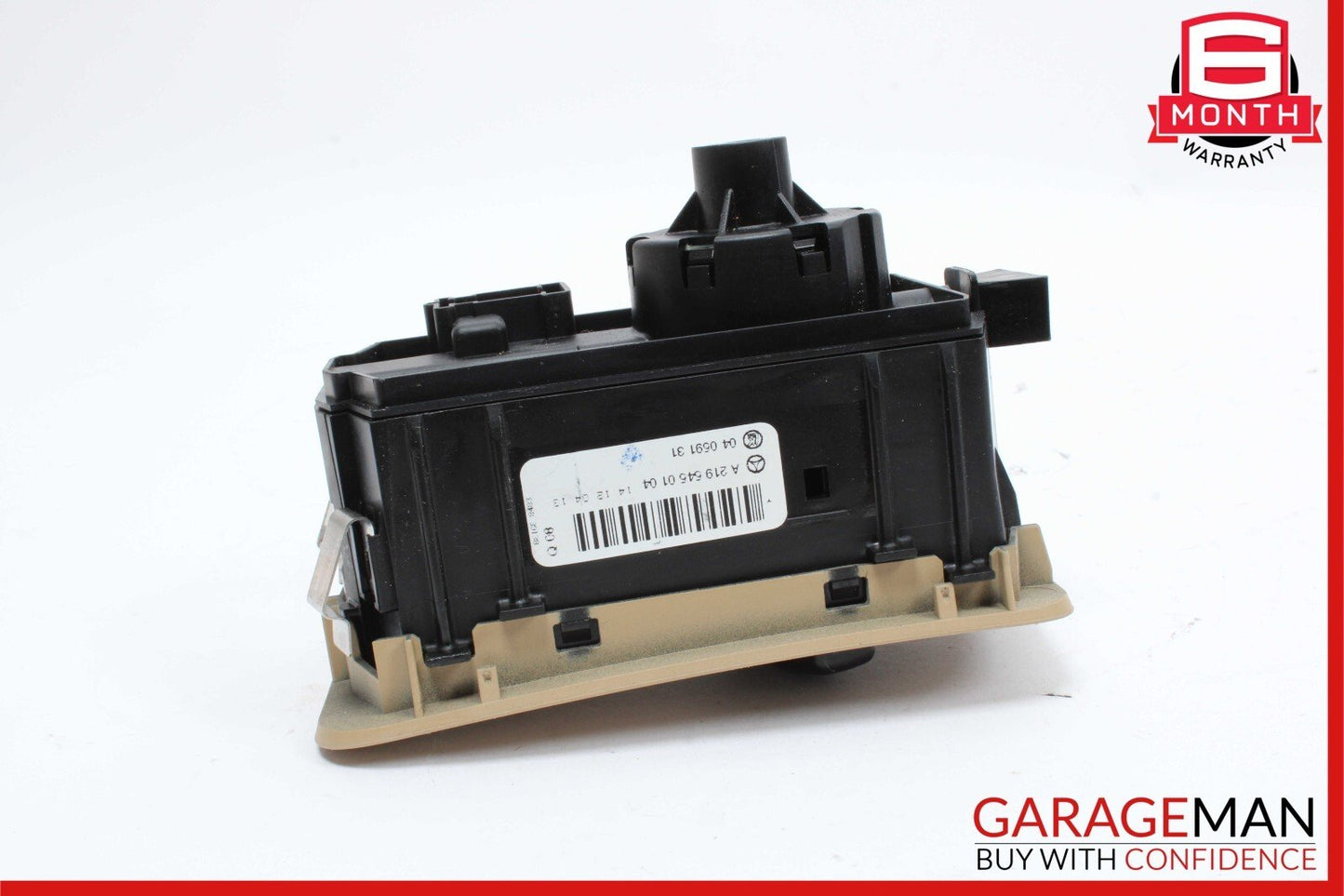 06-11 Mercedes W219 CLS500 Headlight Switch Washer Beige 2195450104 OEM