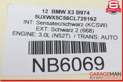 11-17 BMW X3 Headlight Head Light Control Module Unit 9273635 OEM