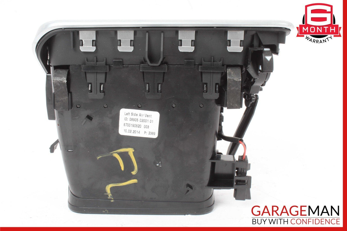 14-17 Maserati Ghibli M157 Front Left Driver Side Dash AC A/C Air Vent Grille