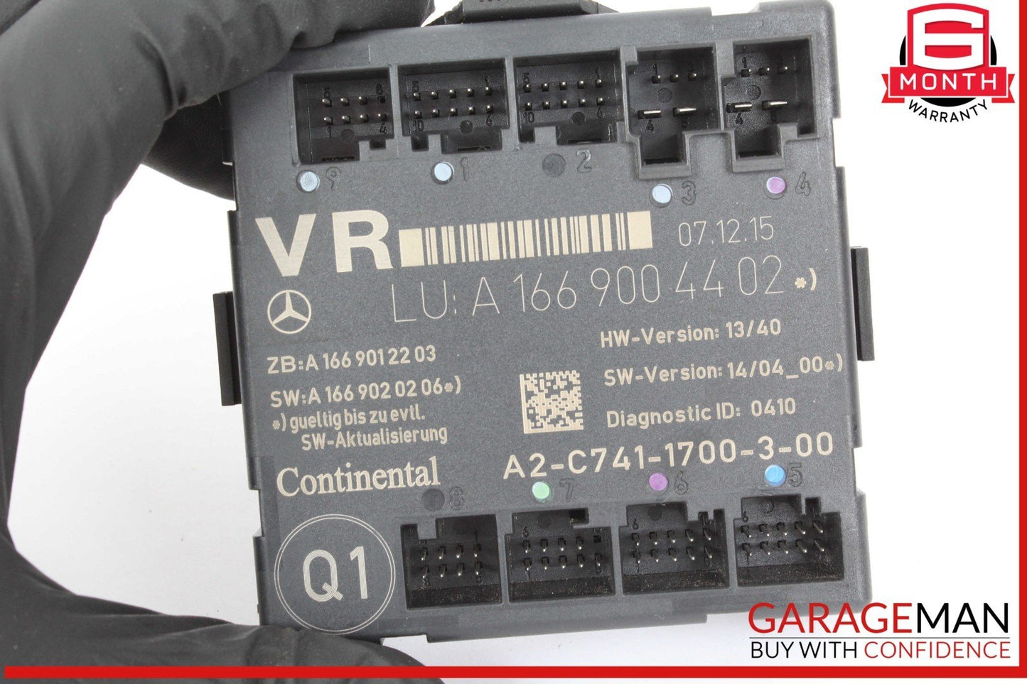 12-20 Mercedes W117 CLA250 CLA45 AMG ML350 Front Right Side Door Control Module