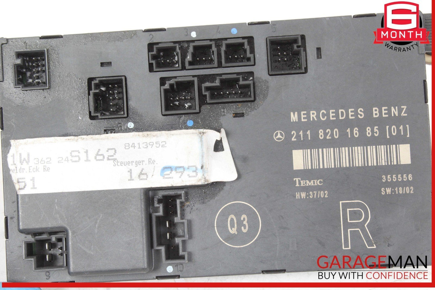 03-09 Mercedes W211 E500 E550 Front Right Passenger Side Door Control Module OEM
