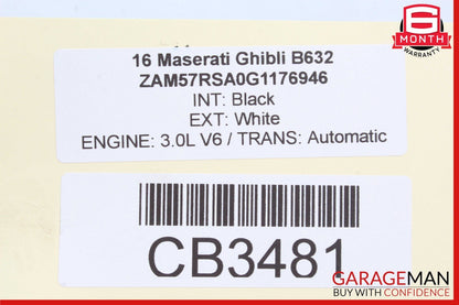 14-17 Maserati Ghibli M157 Power Steering Oil Cooler Heat Exchanger OEM
