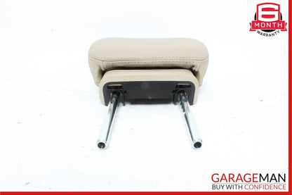 05-11 Mercedes R171 SLK280 Front Left / Right Side Seat Headrest Head Rest Beige