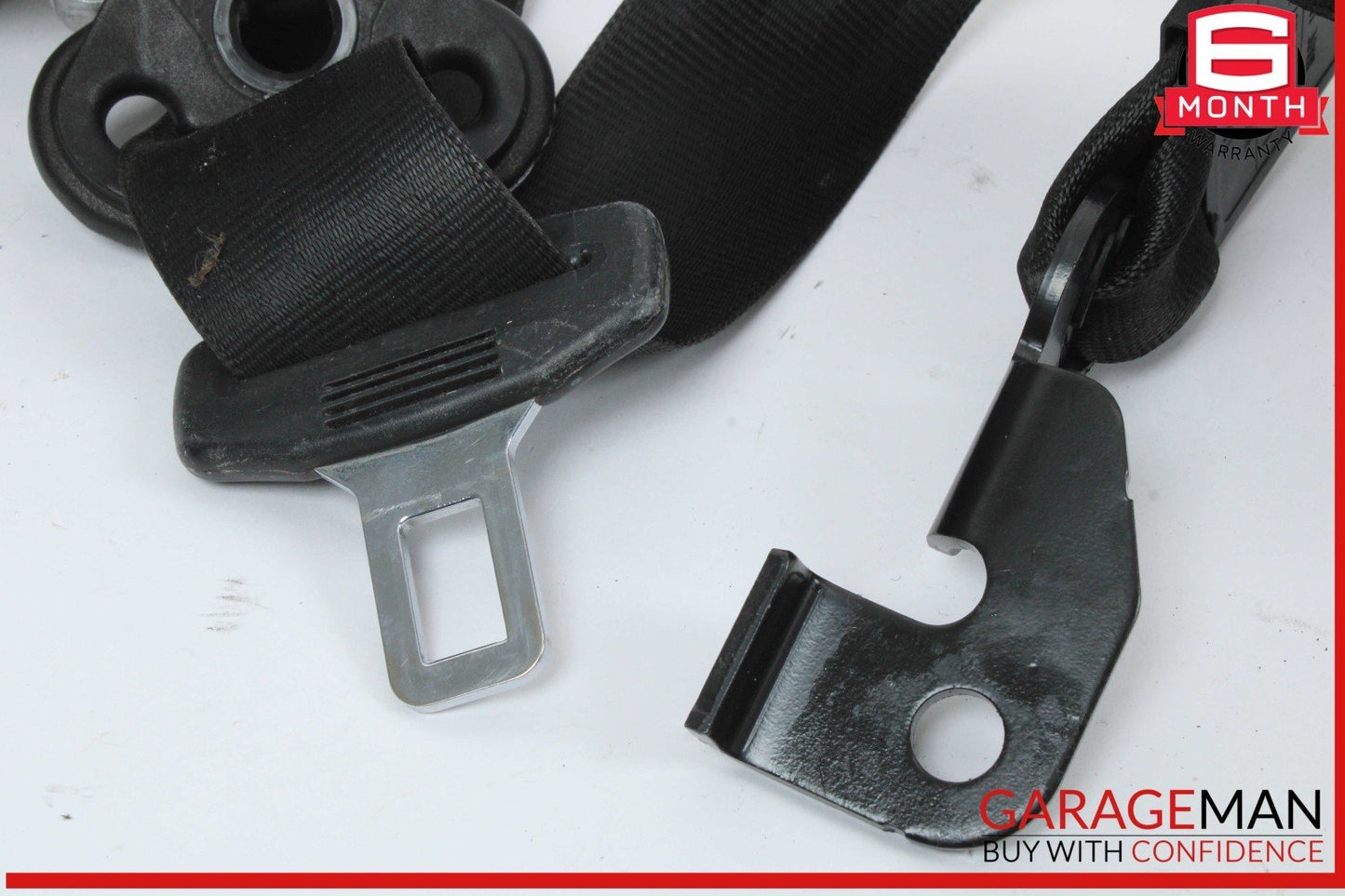 09-17 Audi Q5 SQ5 Front Left Driver Side Seat Belt Seatbelt Black 8R1857705N OEM