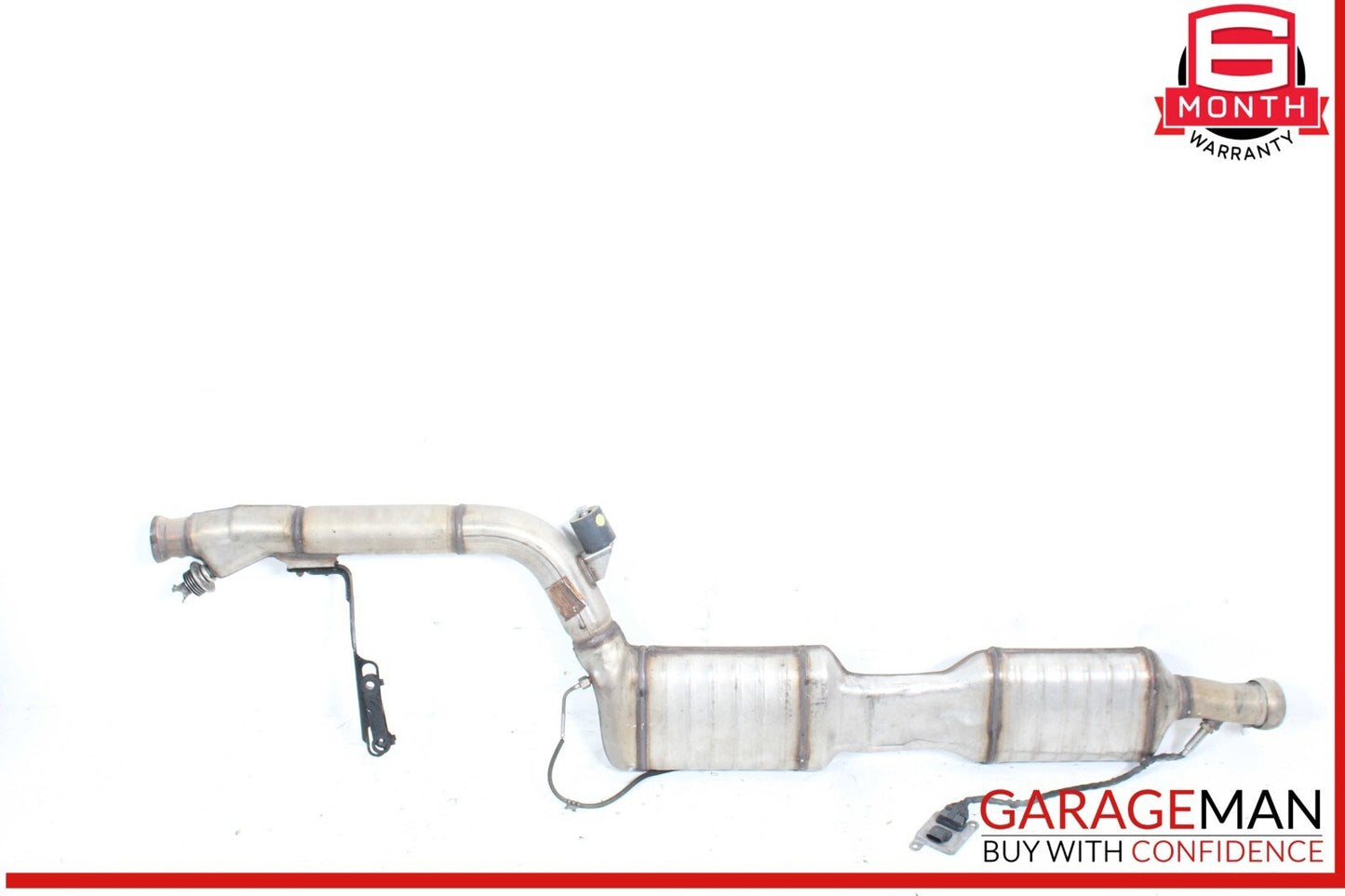 11-13 Mercedes W212 E350 Diesel Bluetec Center Exhaust Pipe Silencer OEM
