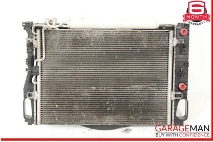 06-09 Mercedes W211 E350 Engine Cooling Radiator A/C AC Condenser Assembly OEM