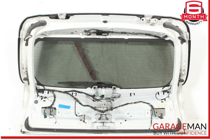 14-18 BMW X5 Rear Trunk Lid Liftgate Tailgate Assembly White OEM