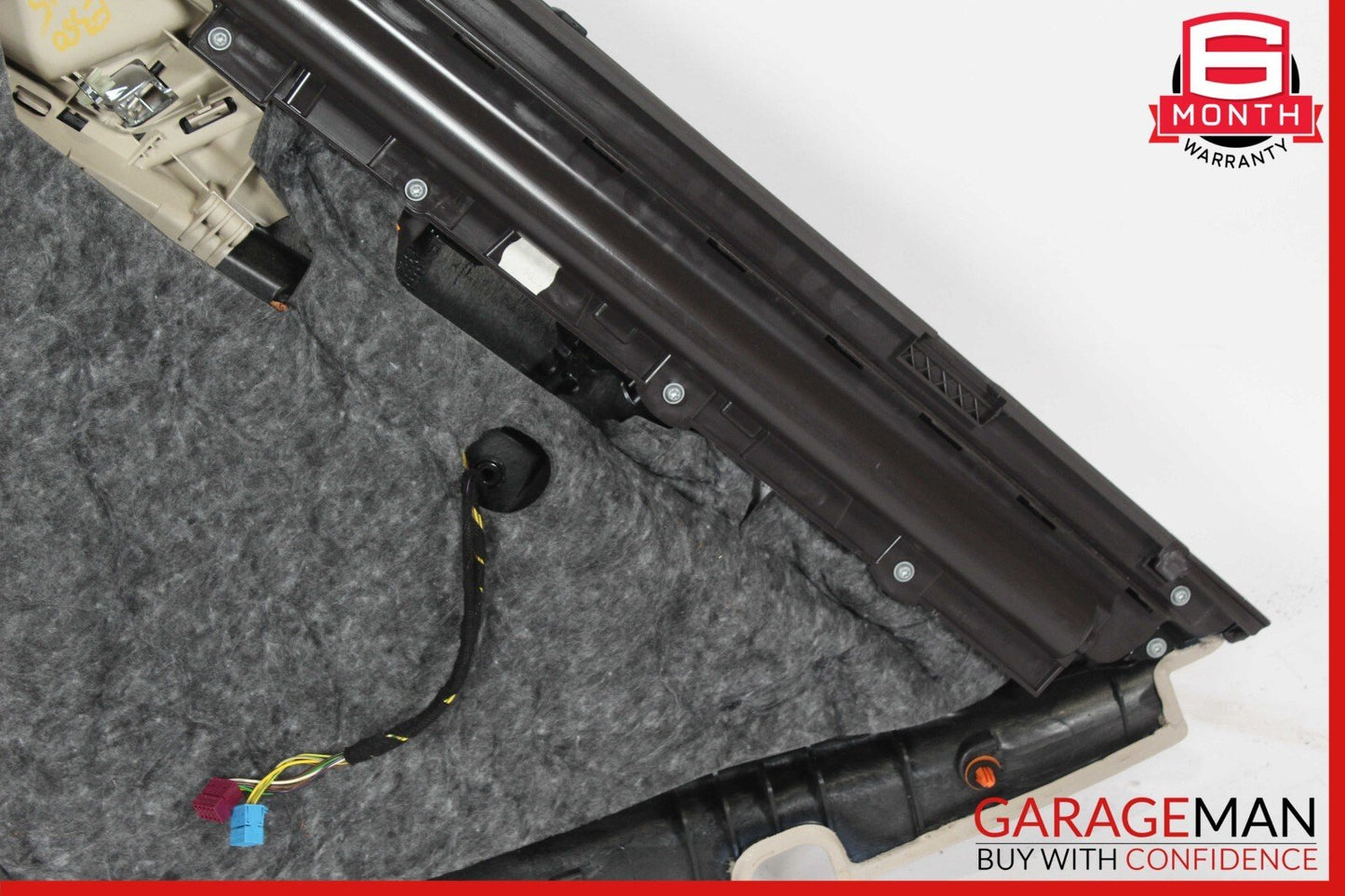 14-16 Mercedes W212 E350 E550 Rear Left Side Interior Door Panel Assembly Gray