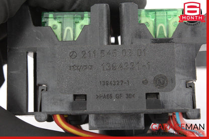 03-09 Mercedes W211 E350 4MATIC Front Left Dashboard Dash Fuse Box 2115450301
