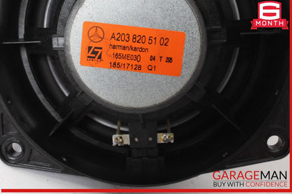 01-09 Mercedes W203 C230 C350 Door Sound Audio Speakers 2038205102 OEM