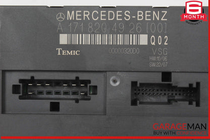 09-11 Mercedes R171 SLK300 Roof Convertible Top Control Module 1718204926 OEM