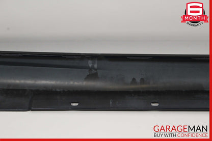 08-14 Mercedes W204 C250 AMG Sport Left Side Skirt Panel Rocker Moulding Blue