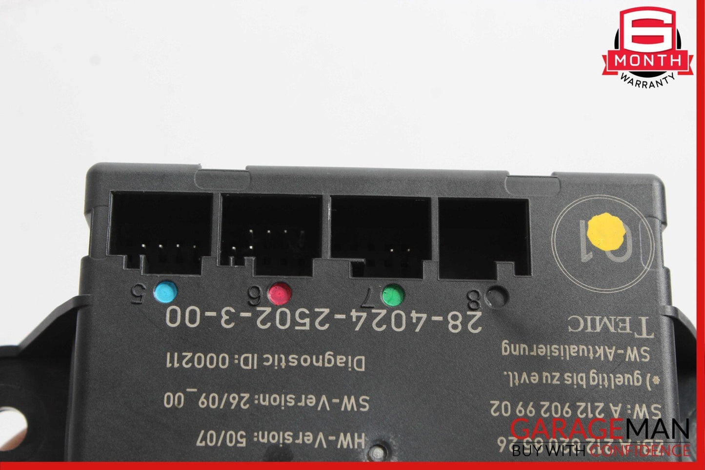 08-18 Mercedes W204 C300 E350 CLS550 Rear Left Side Door Control Module OEM