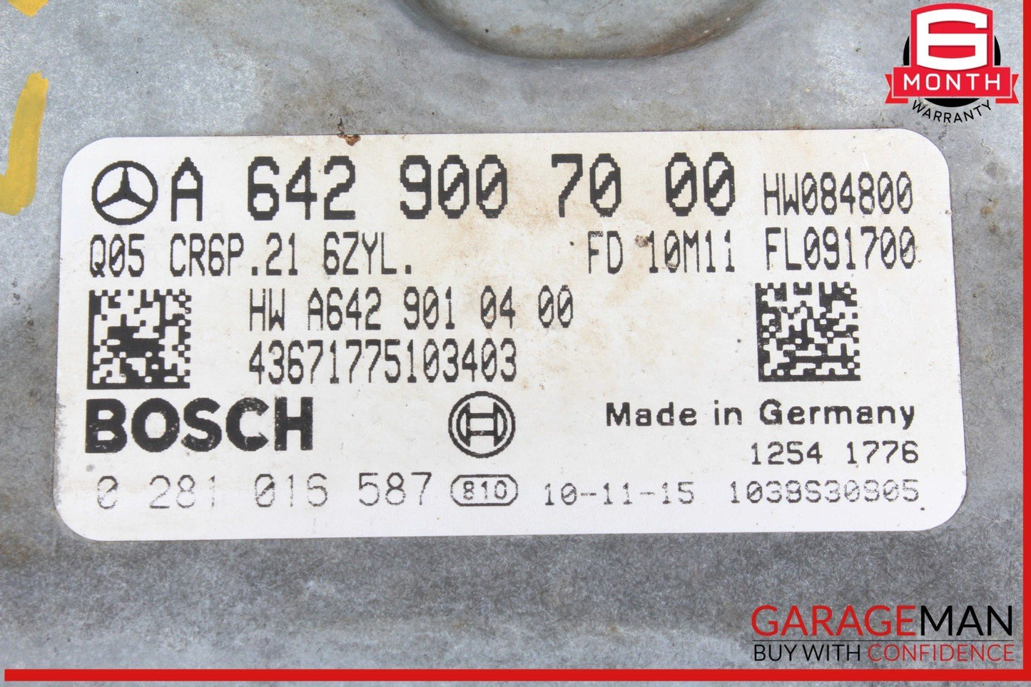 07-13 Mercedes W212 E350 Bluetec ECU Engine Control Module Unit FLASHED OEM