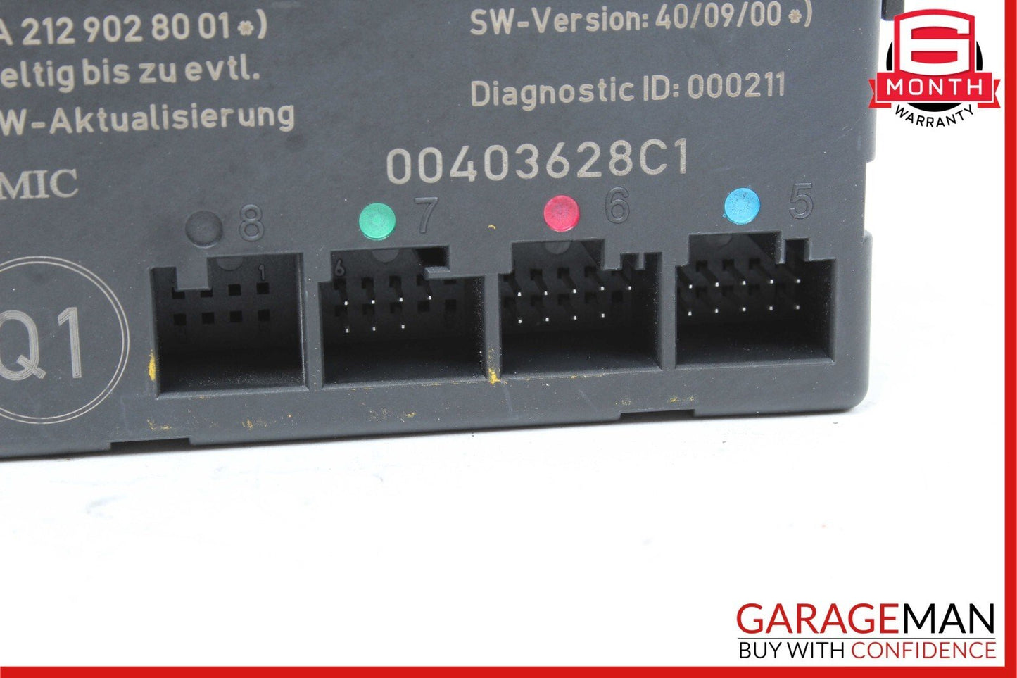 08-18 Mercedes W204 C250 C300 E400 Front Left Side Door Control Module OEM