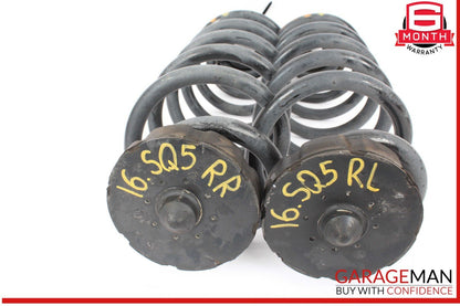 14-17 Audi SQ5 Rear Left and Rear Right Side Coil Spring Set of 2 OEM