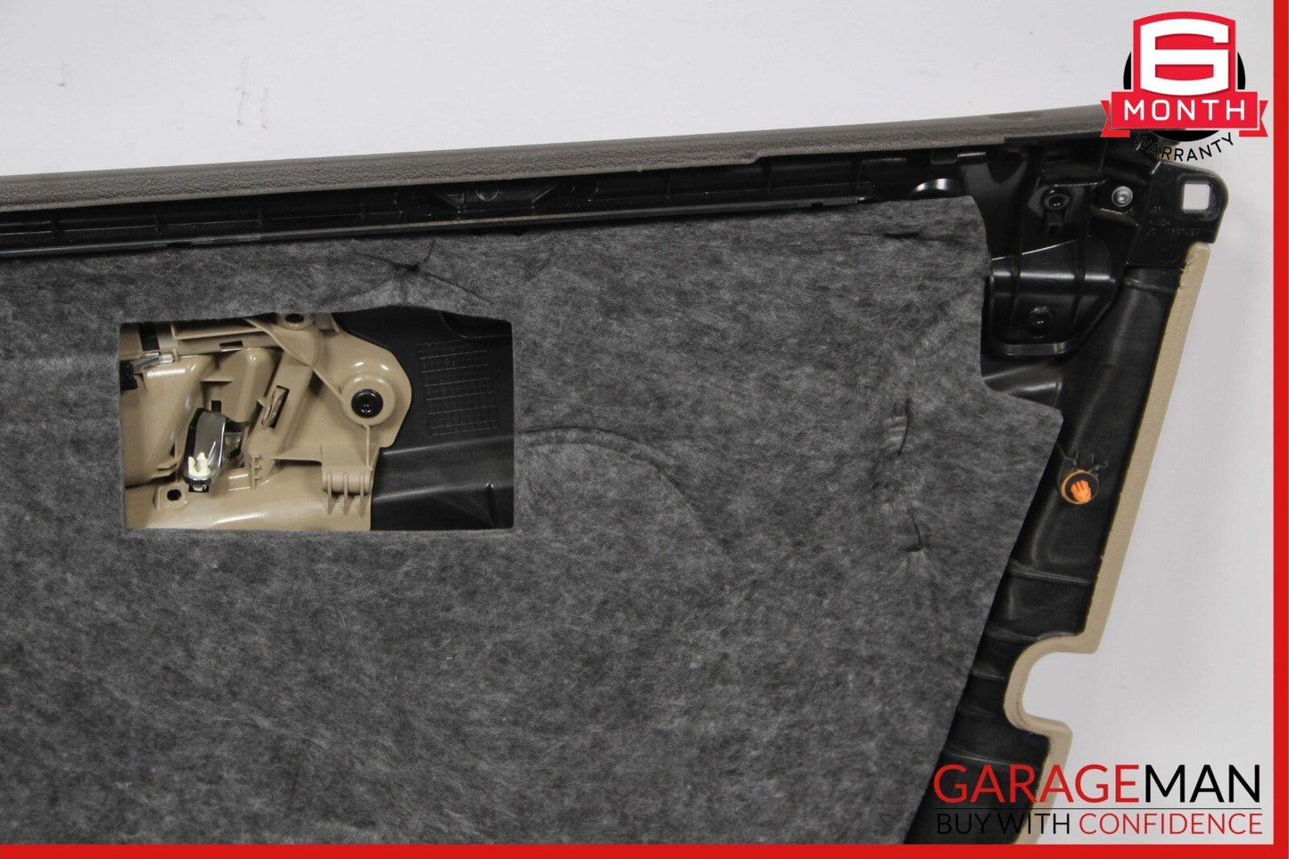 10-13 Mercedes W212 E350 Front Left Side Interior Door Trim Panel Assembly Brown