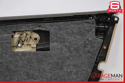 10-13 Mercedes W212 E350 Front Left Side Interior Door Trim Panel Assembly Brown