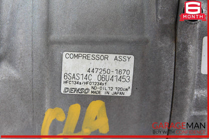14-18 Mercedes W117 CLA250 CLA45 AMG AC A/C Air Conditioning Compressor OEM