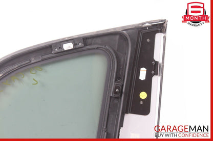 03-06 PORSCHE CAYENNE 955 REAR LEFT DRIVER SIDE QUARTER WINDOW GLASS OEM