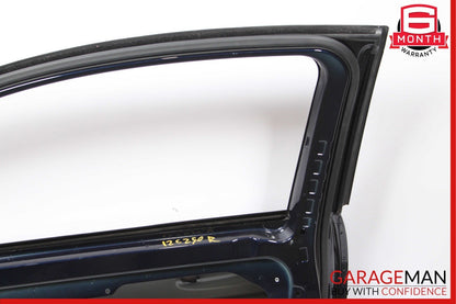 12-14 Mercedes W204 C250 Coupe Front Right Side Exterior Door Shell Frame Blue