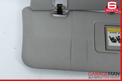 06-12 Mercedes X164 GL450 ML350 Front Right Side Sun Visor Sunvisor Shade Gray
