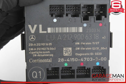 08-18 Mercedes W204 C250 CGI C300 Front Left Side Door Control Module Unit OEM