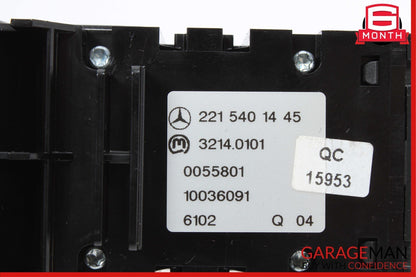07-14 Mercedes W221 S550 CL550 S400 Electronic Parking Button Switch OEM