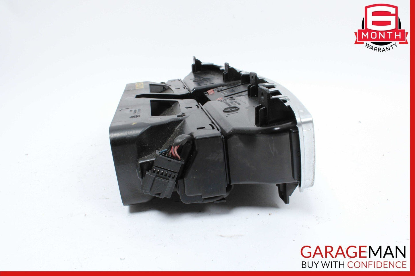 07-13 Mercedes W221 S550 Center Dash Air Vent AC A/C Clock Trim Cover Assembly