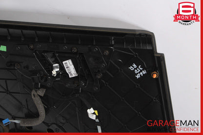 10-15 Mercedes X204 GLK350 Rear Right Passenger Side Interior Door Panel Brown