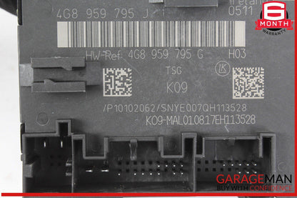 12-18 Audi A6 A7 Rear Left or Right Side Door Control Module Unit 4G8959795J OEM