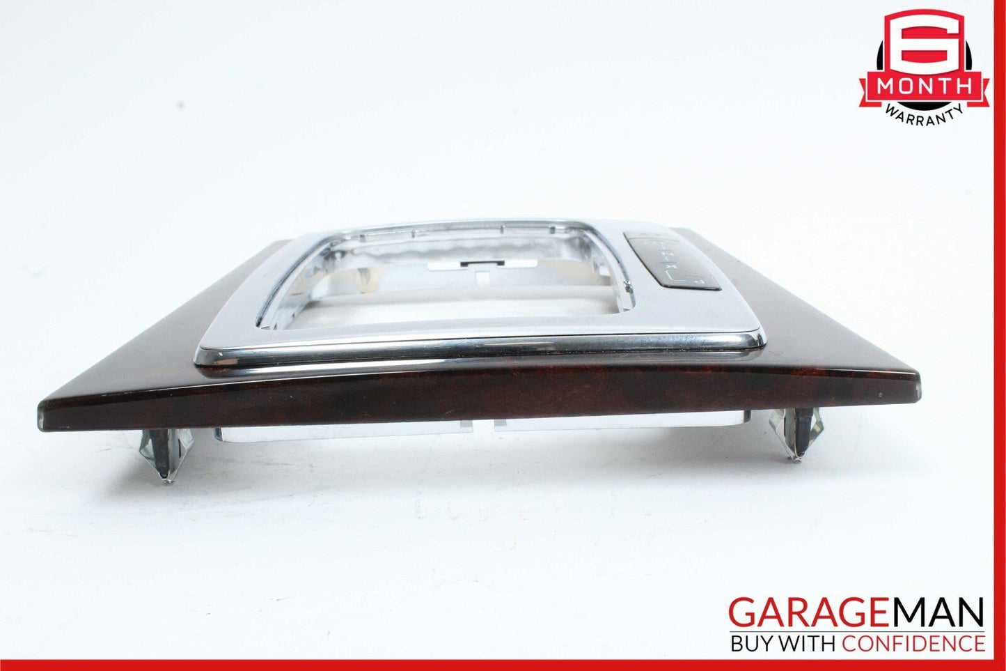 08-15 Mercedes W204 C300 Center Console Shifter Trim Cover Panel Bezel Wood Assy