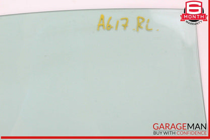 12-18 Audi A6 S6 Rear Left Driver Side Door Window Glass OEM