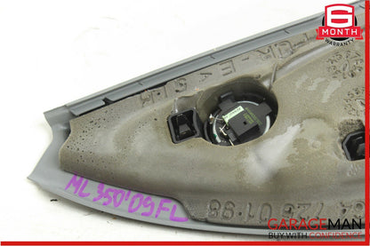 06-12 Mercedes X164 GL450 ML350 Front Left Door Audio Tweeter Speaker Cover Gray